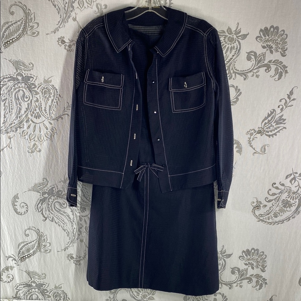 Lillie Rubin vintage dress with jacket